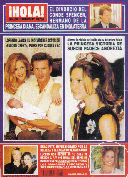 Lucero revista HOLA 1997